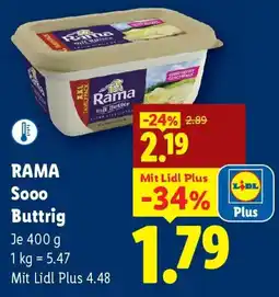 Lidl Rama sooo buttrig Angebot