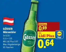 Lidl Gösser märzenbier Angebot