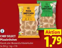 Lidl CHEF SELECT Pizzabrötchen Angebot