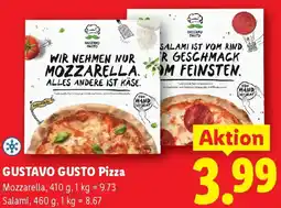 Lidl Gustavo gusto pizza Angebot