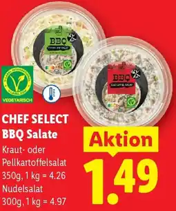Lidl Chef select bbq salate Angebot