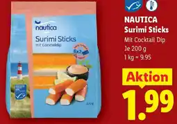 Lidl NAUTICA Surimi Sticks Angebot