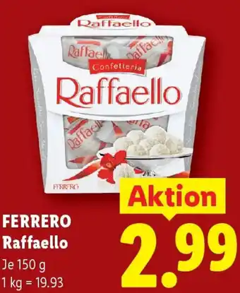 Lidl Ferrero raffaello Angebot