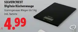 Lidl Silvercrest digitale küchenwaage Angebot