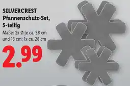Lidl Silvercrest pfannenschutz set 5 teilig Angebot