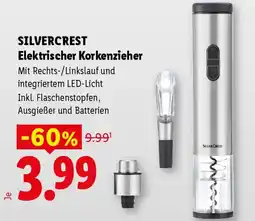 Lidl SILVERCREST Elektrischer Korkenzieher Angebot