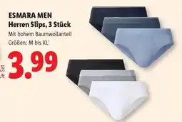 Lidl Esmara men herren slips, Angebot