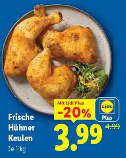 Lidl Frische hühner keulen Angebot