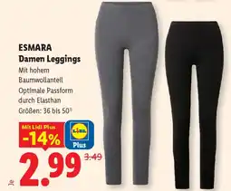 Lidl Esmara damen leggings Angebot
