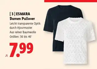 Lidl Esmara damen pullover Angebot