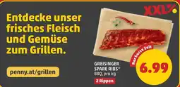 PENNY Greisinger spare ribs bbq Angebot