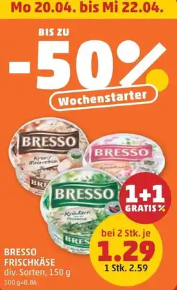 PENNY Bresso frischkäse Angebot