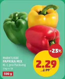 PENNY Marktliebe paprika mix Angebot