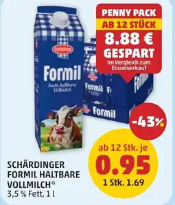 PENNY Schärdinger formil haltbare vollmilch Angebot
