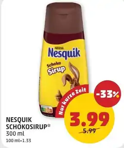 PENNY Nesquik schokosirup Angebot