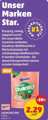 PENNY Crunchies mix Angebot