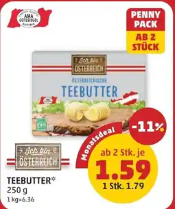 PENNY Teebutter Angebot