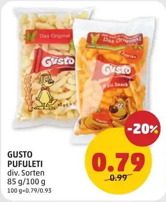 PENNY Gusto pufuleti Angebot