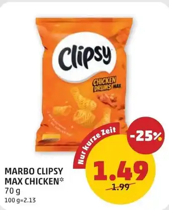 PENNY Marbo clipsy max chicken Angebot
