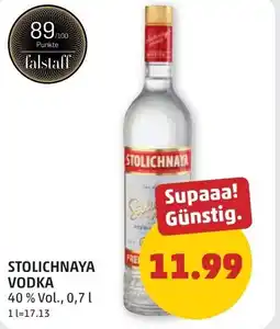 PENNY Stolichnaya vodka Angebot