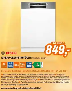 Expert Bosch SMI4ECS31E Serie 4 Angebot