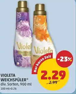 PENNY Violeta weichspüler Angebot