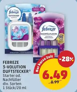 PENNY Febreze 3-volution duftstecker Angebot