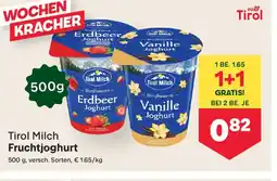 MPreis Tirol milch fruchtjoghurt Angebot