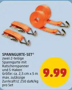 PENNY Spanngurte-set Angebot