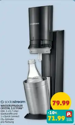 PENNY Wassersprudler crystal 3.0 titan Angebot