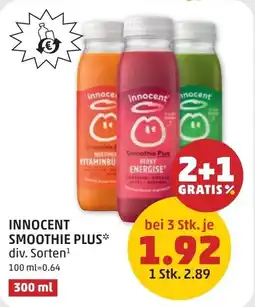 PENNY Innocent smoothie plus Angebot