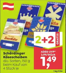 ADEG Schärdinger käsescheiben Angebot