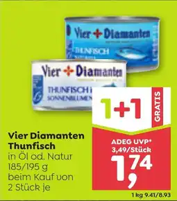 ADEG Vier diamanten thunfischi Angebot