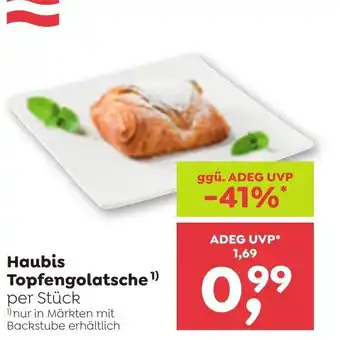 ADEG Haubis topfengolatsche Angebot