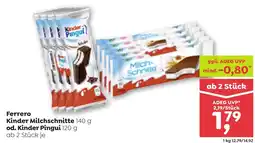 ADEG Ferrero kinder milchschnitte od. kinder pingui Angebot