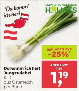 ADEG Da komm'ich her! Jungzwiebel Angebot