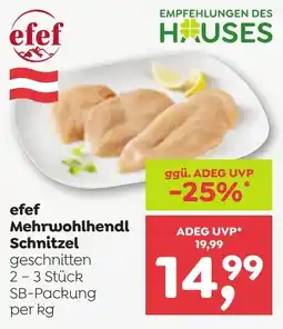 ADEG Efef mehrwohlhendl schnitzel Angebot