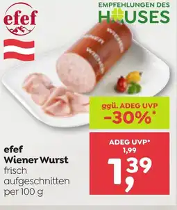 ADEG Efef wiener wurst Angebot