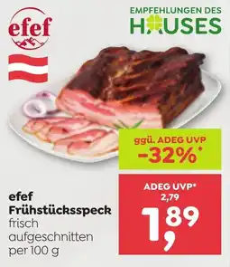 ADEG efef Frühstücksspeck Angebot