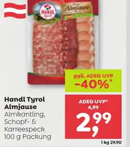 ADEG Handl tyrol almjause almkantling Angebot