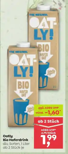 ADEG Oatly Bio Haferdrink Angebot