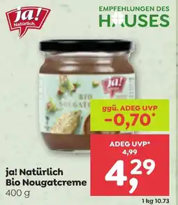 ADEG Ja! natürlich. bio nougatcreme Angebot