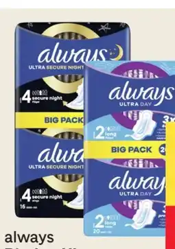 MPreis Always Ultra Binden Angebot