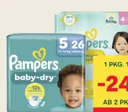 MPreis Pampers Baby-Dry Windeln Angebot