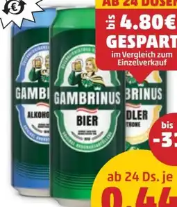 PENNY Gambrinus Bier Angebot