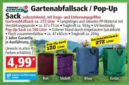 Norma Gartenabfallsack / Pop-Up Sack Angebot