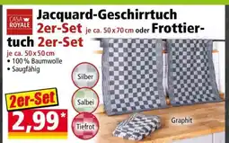 Norma Jacquard Geschirrtuch 2er-Set Angebot
