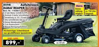 HOME DELUXE Aufsitzrasenmäher REAPER