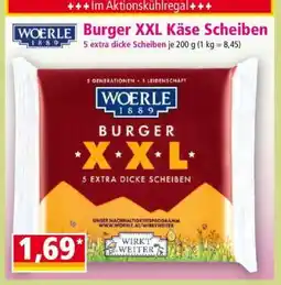 Norma Burger XXL Käse Scheiben Angebot