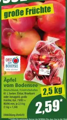 Norma Äpfel vom Bodensee Angebot